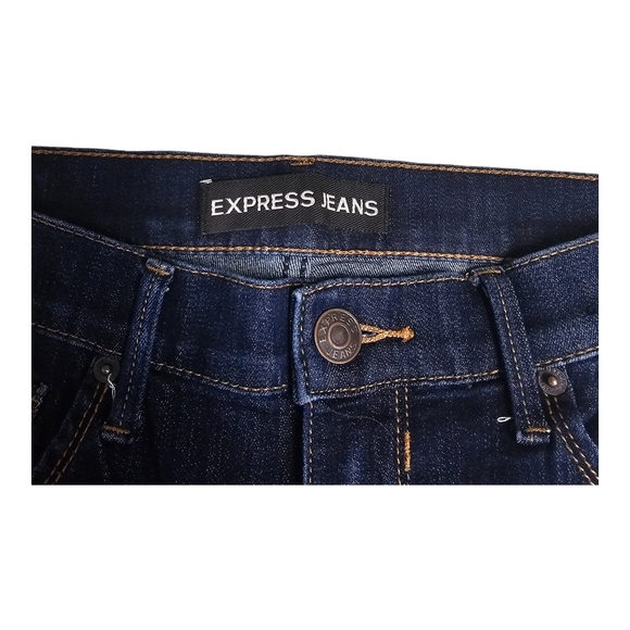 Express Mid Rise Legging Jeans Size 10 - Picture 4 of 12